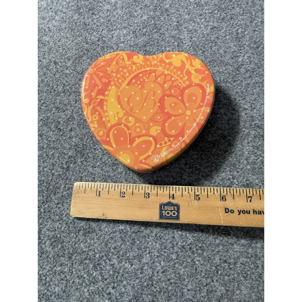 Brighton Jewelry‎ Heart Shaped Tin 3.5